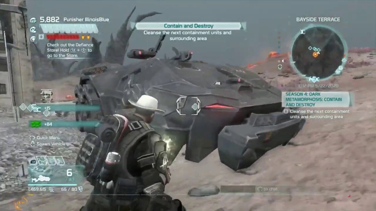 The Punisher of Defiance in Season4: Dark Metaporphosis: Contain & Destroy