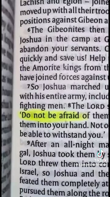 Do not fear