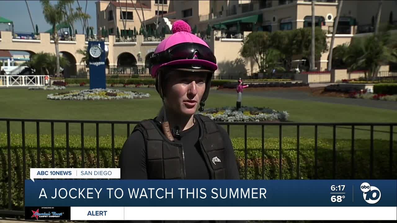 Jessica Pyfer is one jockey to watch during Del Mar racing season