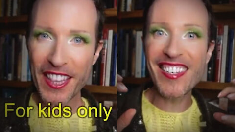 Cross Dressing Freak Wants To Talk To Your Kids