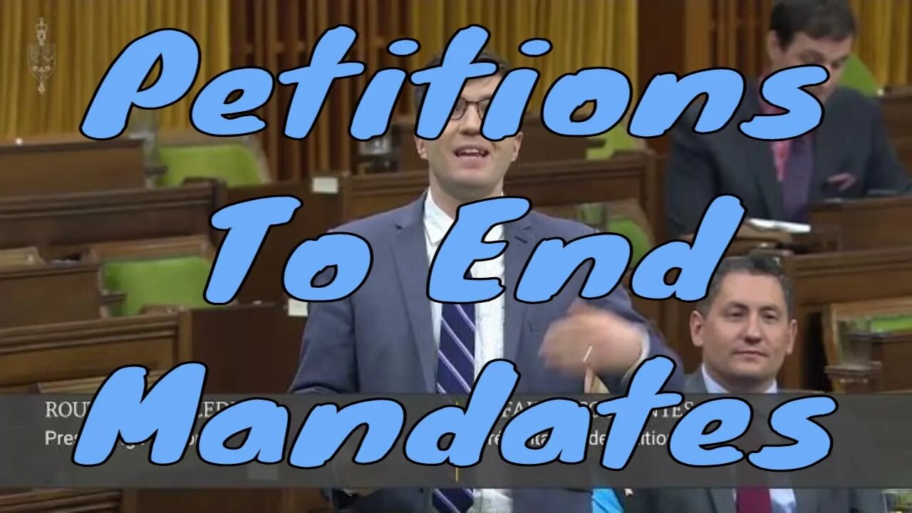 Petitions by Conservative Canadians to end federally regulated mandates