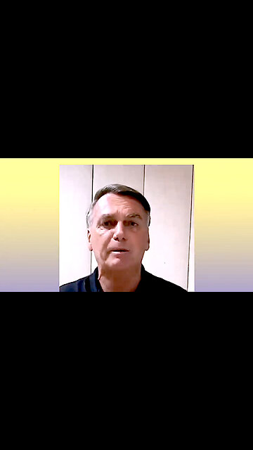 🇧🇷 Former President Jair Bolsonaro: The World Knows "How Close Brazil Is to a Dictatorship"