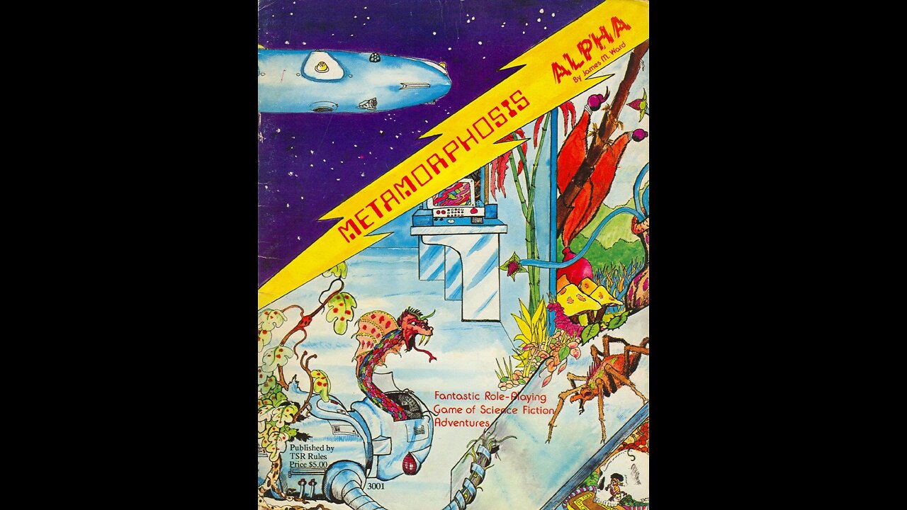 Metamorphosis Alpha: the 1st Science fiction RPG