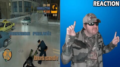 Highlight Reel - GTA 3 - Pedestrian Riot Playthrough (Crazy4Games) REACTION!!! (BBT)