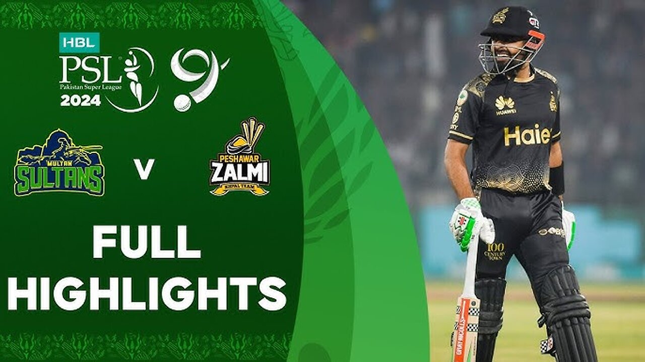 PSL 9 2024 || 9th Match Highlights || MS vs PZ