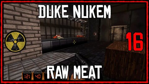 Duke Nukem 3D Playthrough Part 16 – Raw Meat. PC Gameplay 2020