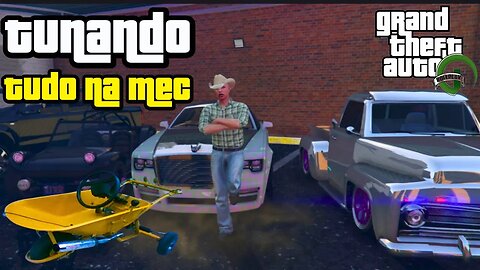 GTA RP | Novo Influencer Bazuca City | tunando até carrinho de mão #brazuca