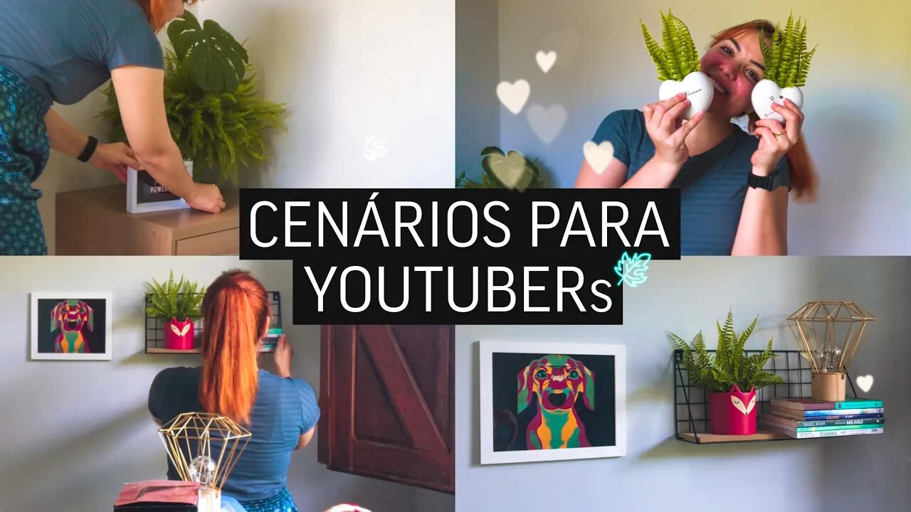 COMO FAZER CENÁRIOS PARA O YOUTUBE *montei o meu com vcs*