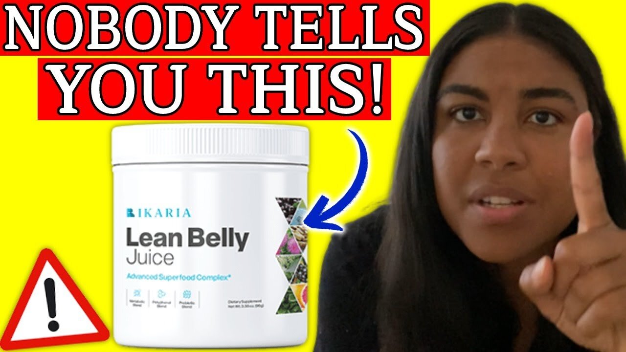 Ikaria Lean Belly Juice Reviews【⚠️NOBODY TELLS YOU THIS!】Ikaria Lean Belly Juice - Ikaria Juice