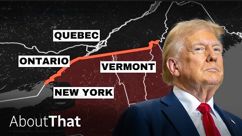 Is Trump right about the Canadian border? | About That