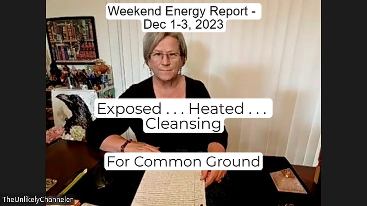 Weekend Energy Report - Dec 1-3 - General / Relationship / Current Events