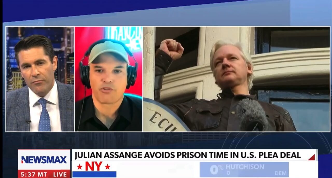 ROB SCHMITT-6/25/24-MATT TAIBBI-INDEPENDENT JOURNALIST JULIAN ASSANGE AVOIDS PRISON TIME IN US