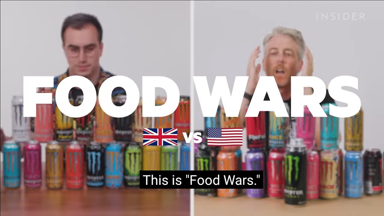 US vs UK Monster Energy | Food Wars | Food Insider