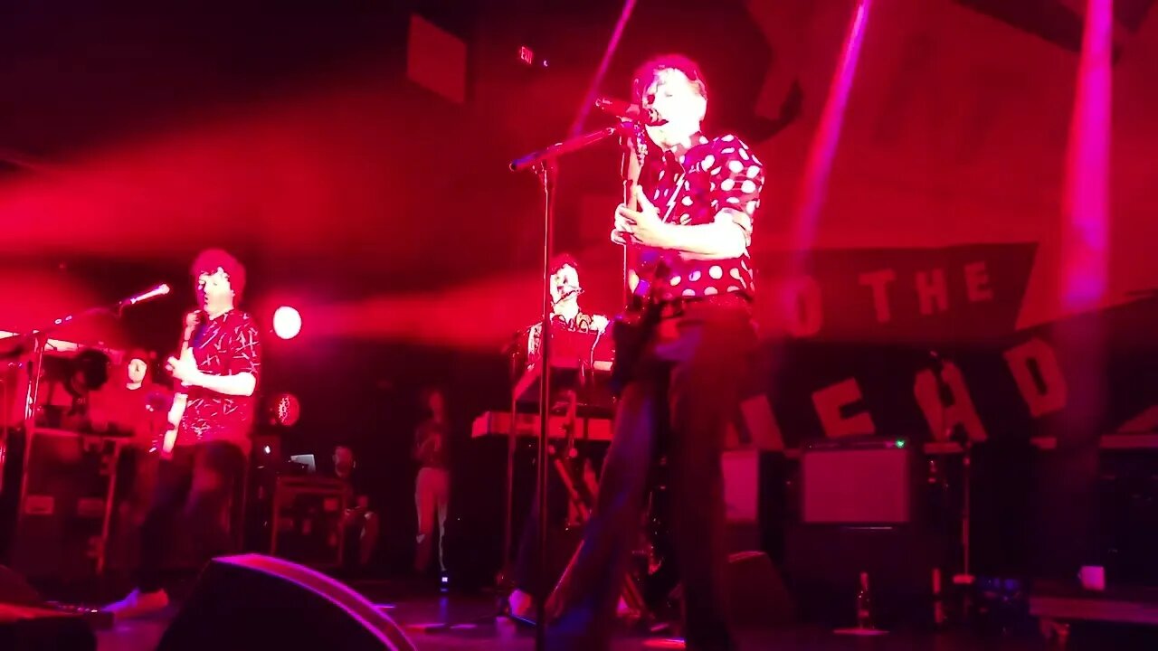 Franz Ferdinand in Houston song Always Ascending