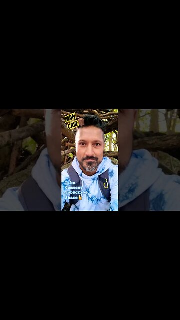 Man Cave🪵 #nature #naturelovers #exploring #adventure #bushcraft #survival #outdoors #woodsculpture