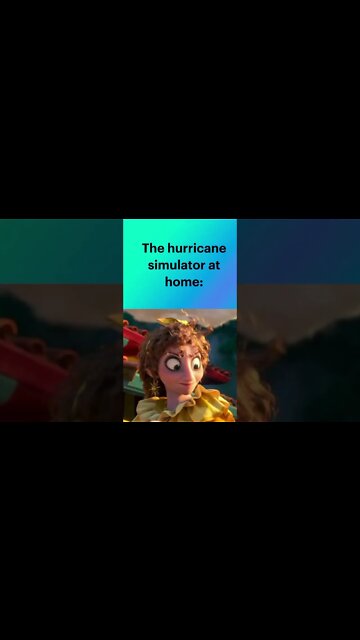 Encanto Short: Hurricane Simulator #Shorts 💨
