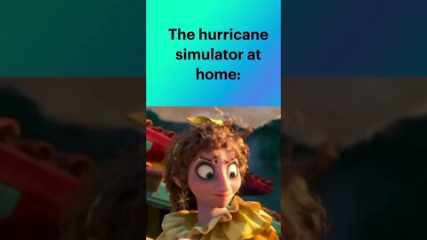 Encanto Short: Hurricane Simulator #Shorts 💨