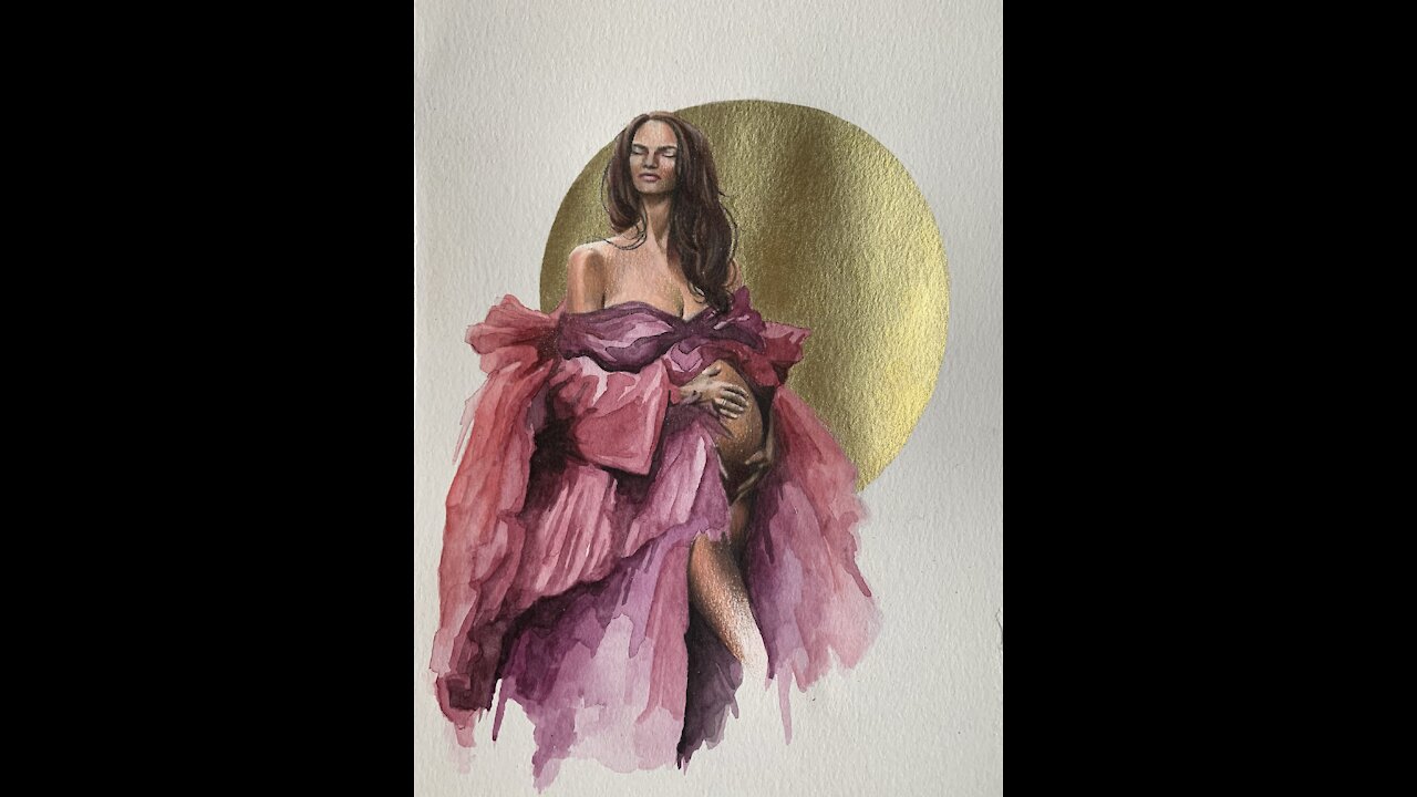 Multimedia Art | Watercolor | Colored Pencil | Pinterest Girl