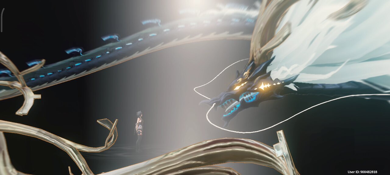 wuthering Waves dragon cutscene