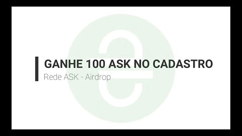 Airdrop - Eterno - PermissionToken - Só se cadastrar e ver vídeos (revisado 28/07/2021)