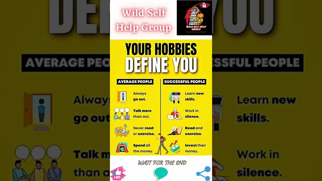 🔥Your hobbies define you🔥#shorts🔥#wildselfhelpgroup🔥8 September 2022🔥