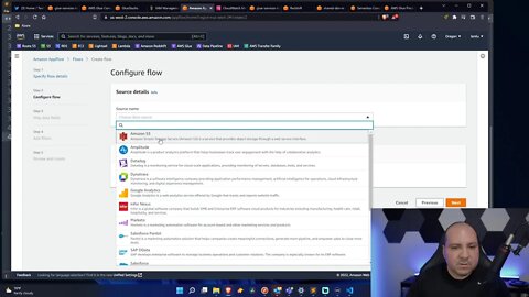 Live - Talking AWS Glue and Redshift - Drinking with Lu