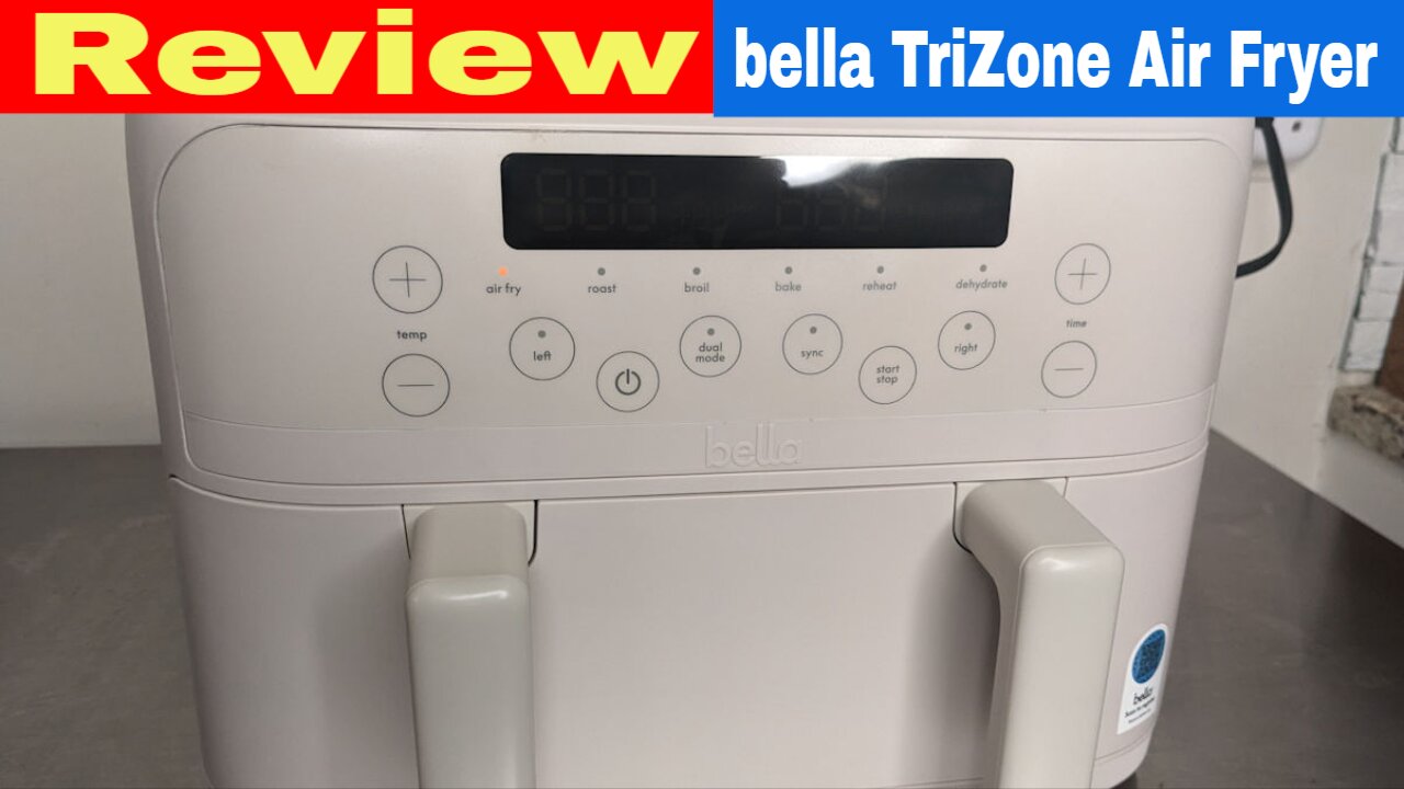 bella 4qt TriZone Dual Basket Air Fryer Review