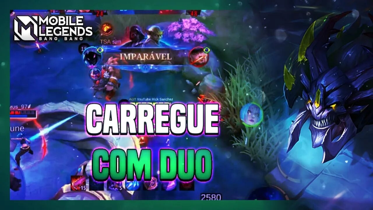 COMO CARREGAR O JOGO COM SEU DUO | HELCURT GAMEPLAY | MLBB