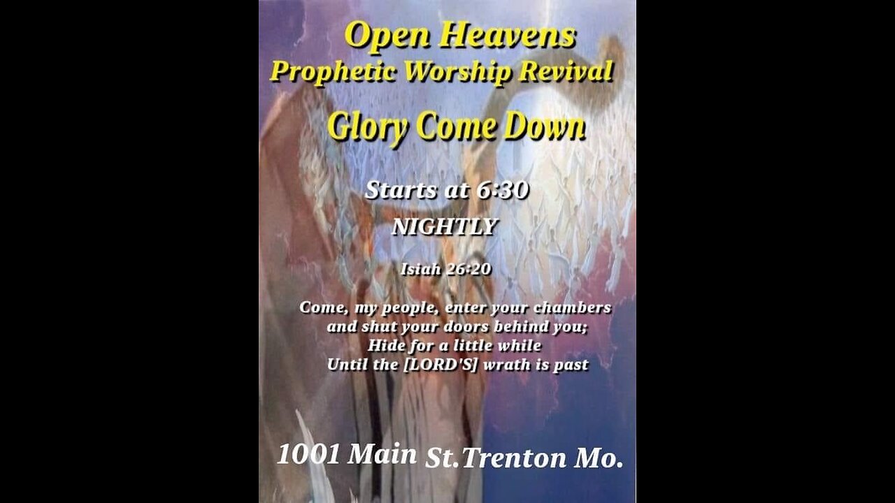 2024-10-31-Night 136 Trenton Missouri Open Heavens True idenity/Expose and defeat satin