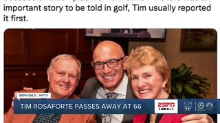 Golf world remembers Tim Rosaforte