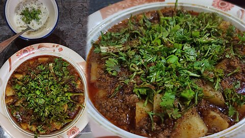 Authentic Aloo Qeema Recipe | Flavorful Pakistani Dhaba Style Aloo Keema | Flavors by Shaheen