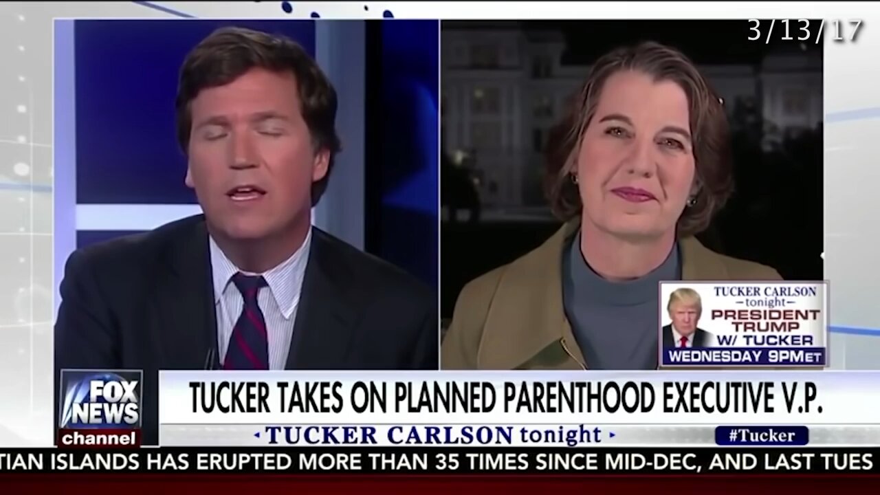 Tucker on Fox takes on Planned Parenthood!