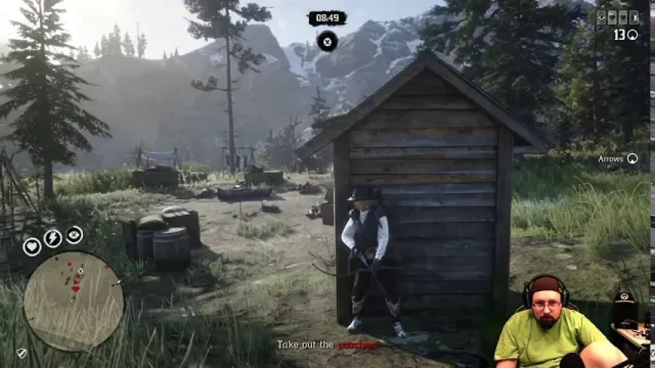 RDR2 - Bringing a Bow to a Gun Fight