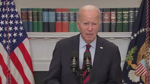 Biden Screws Up Hakeem Jeffries' Name As He Reads From Teleprompter: "Minority Leader Jeffers"