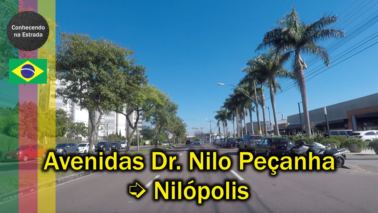 🚗🌞 Dirigindo por Porto Alegre, avenidas Nilo Peçanha ➡️ Nilópolis.