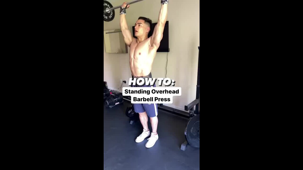 Achieve BOULDER SHOULDERS with this Exercise! #shorts #short #shoulders #shoulderpress