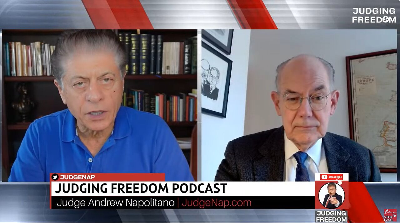 Judge Napolitano & Prof.John Mearsheimer: Is diplomacy possible in Hamas/Israeli war?
