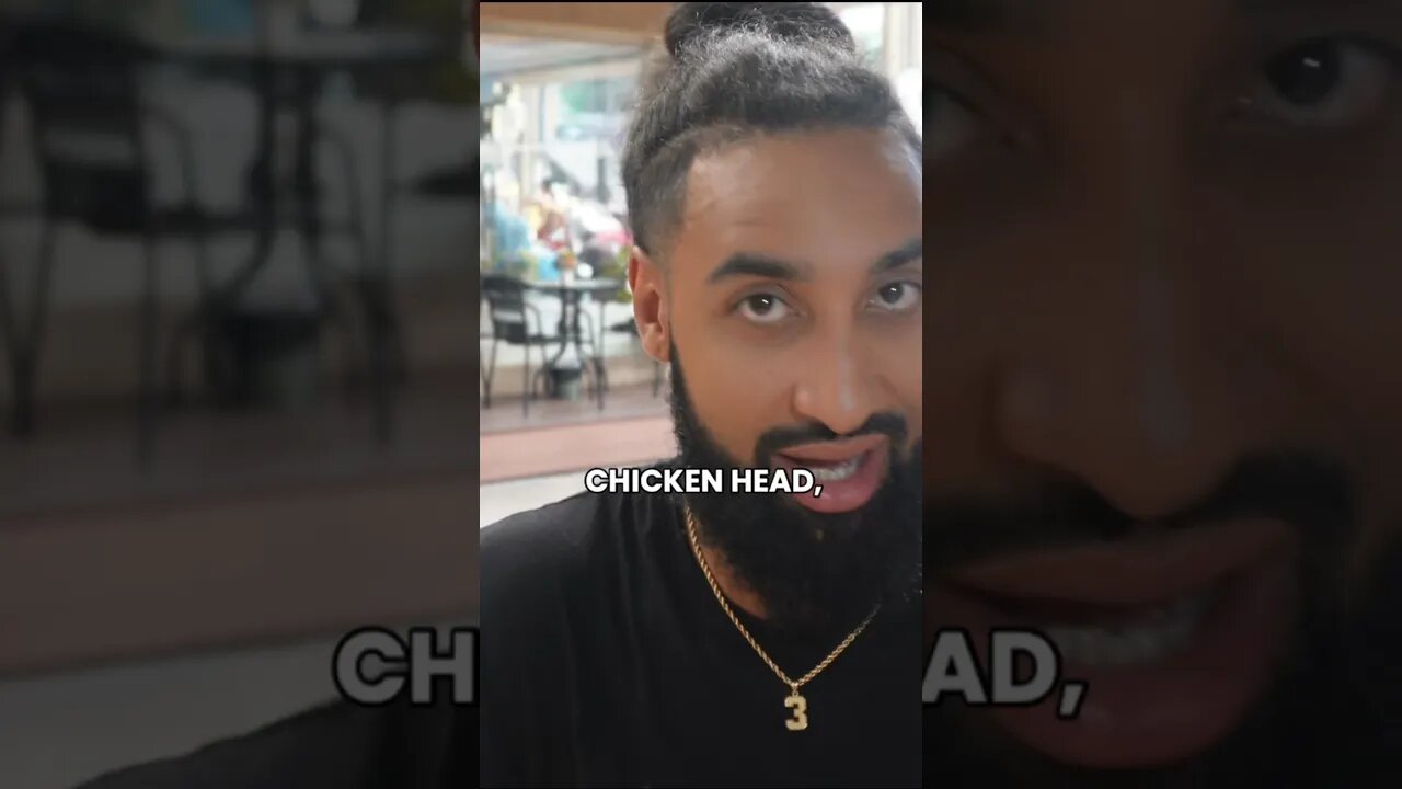 So I just had food in my beard that whole time and nobody said nothing? 😑