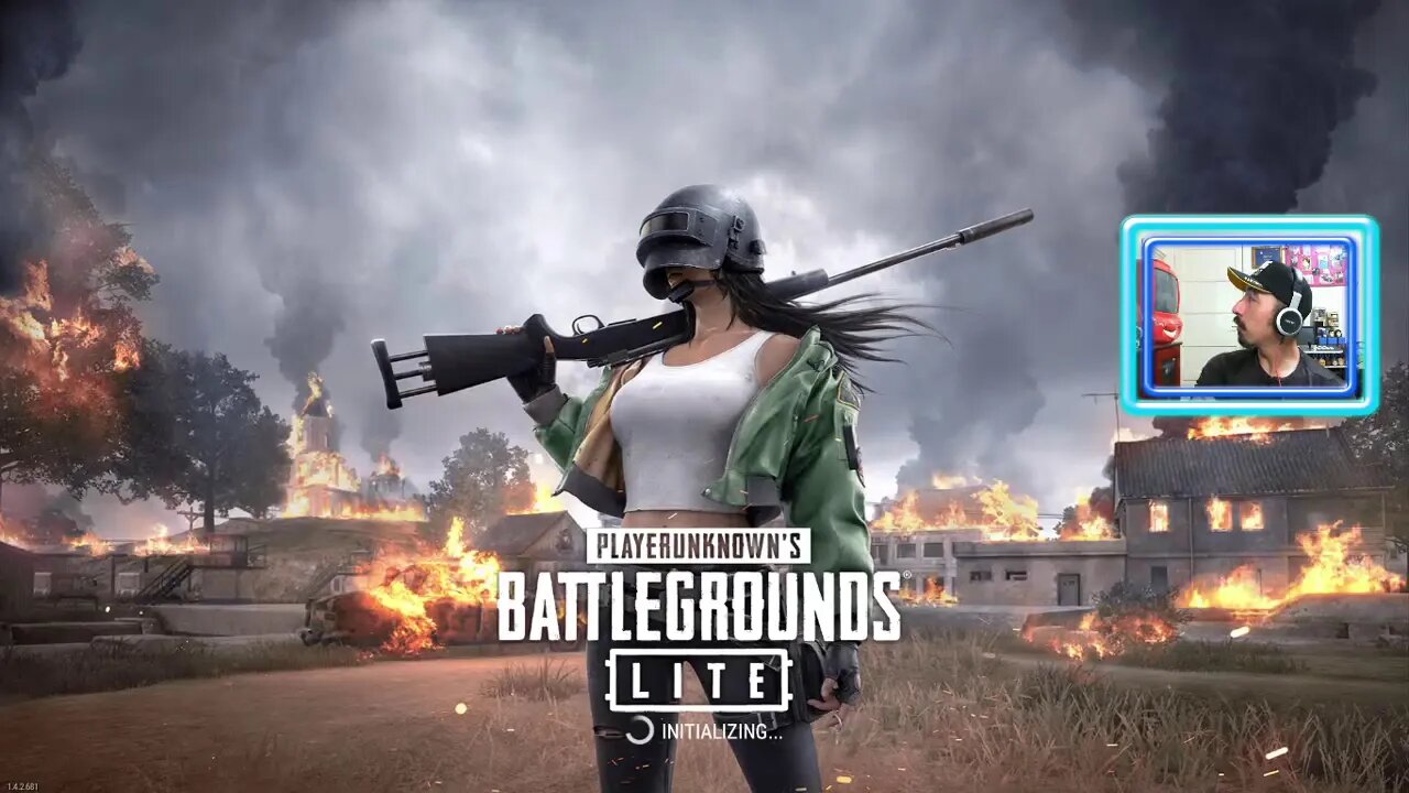 Live jogando PUBG LITE na Twitch