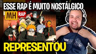 REACT O RAP MAIS INSANO DA AKATSUKI ( Naruto Shippuden ) MHRAP