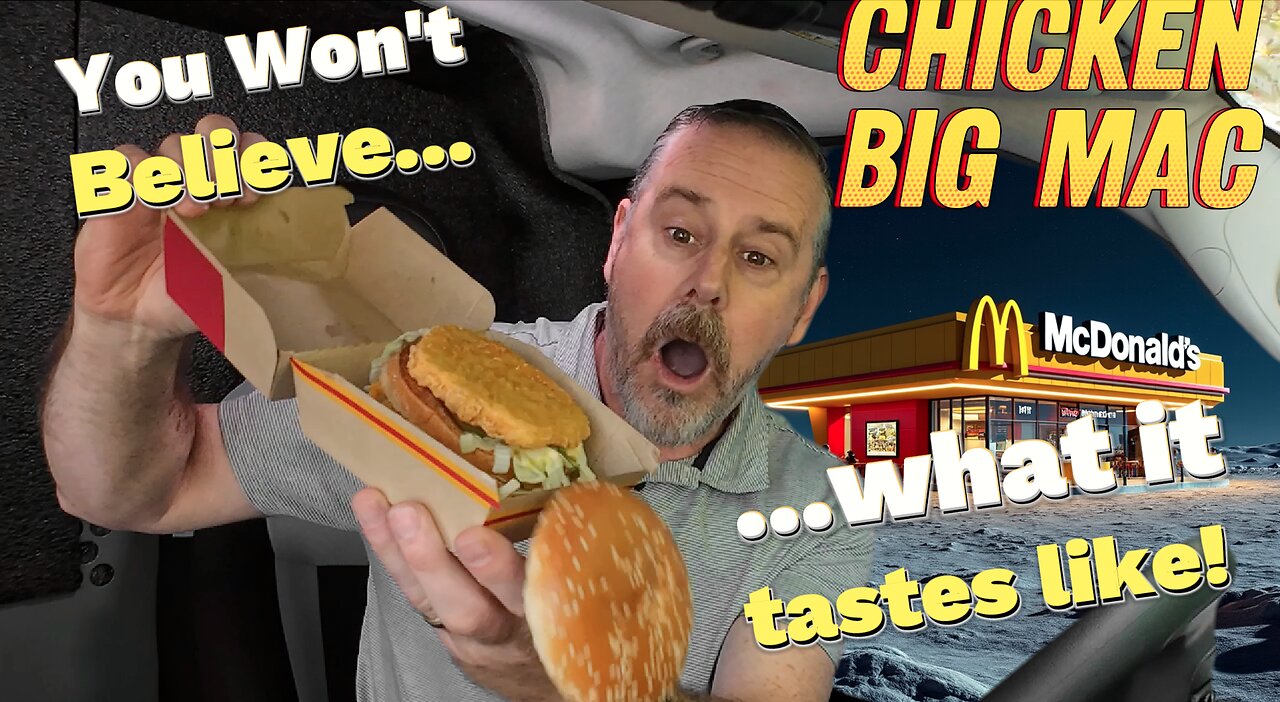 You won't believe what the Chicken BigMac tastes like!