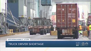 Trucking companies paying big bonuses for qualified drivers