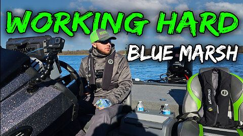 Working HARD for FIRST Fish of the Year – Blue Marsh Lake