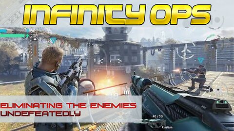 Infinity Ops - Eliminating enemies undefeated