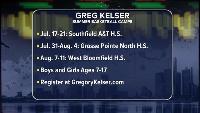 Greg Kelser discusses his basketball camp on the 7 Sports Cave