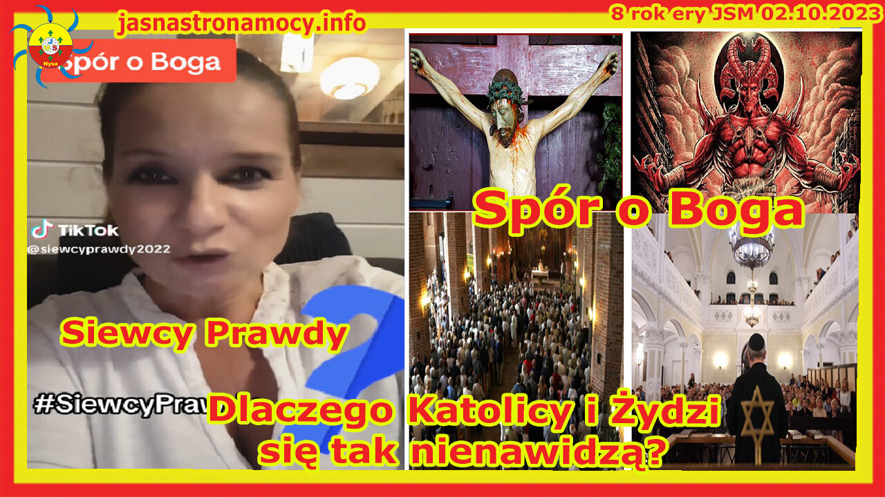 Spór o Boga Siewcy Prawdy Dlaczego Katolicy i Żydzi się tak nienawidzą?