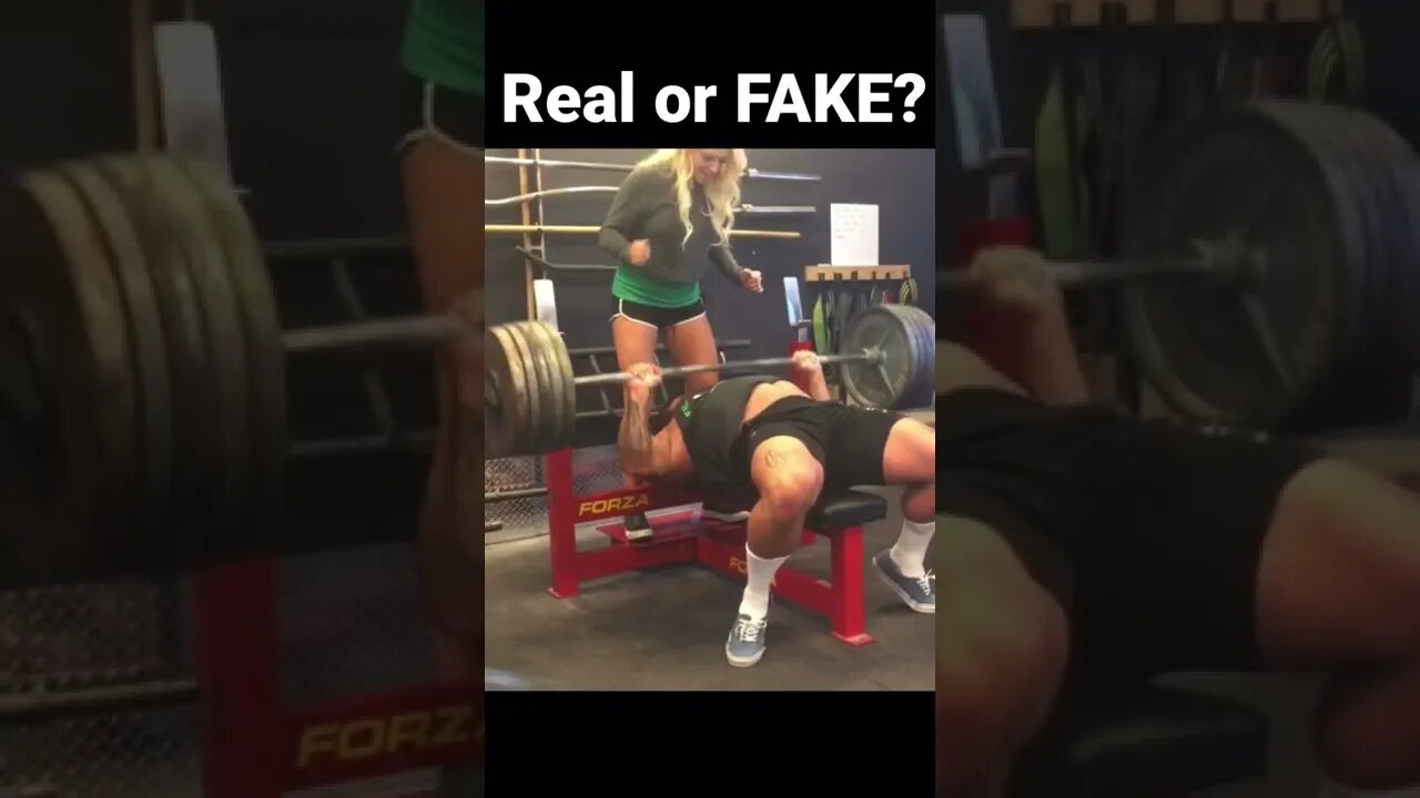500lbs Bench Press for Reps, Real or FAKE?