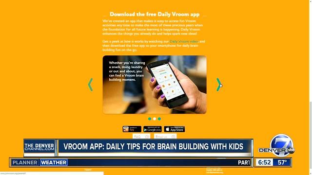 Vroom app: Daily tips for parents to build kids' brains