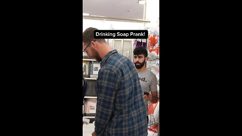 DRINKING SOAP PRANK!