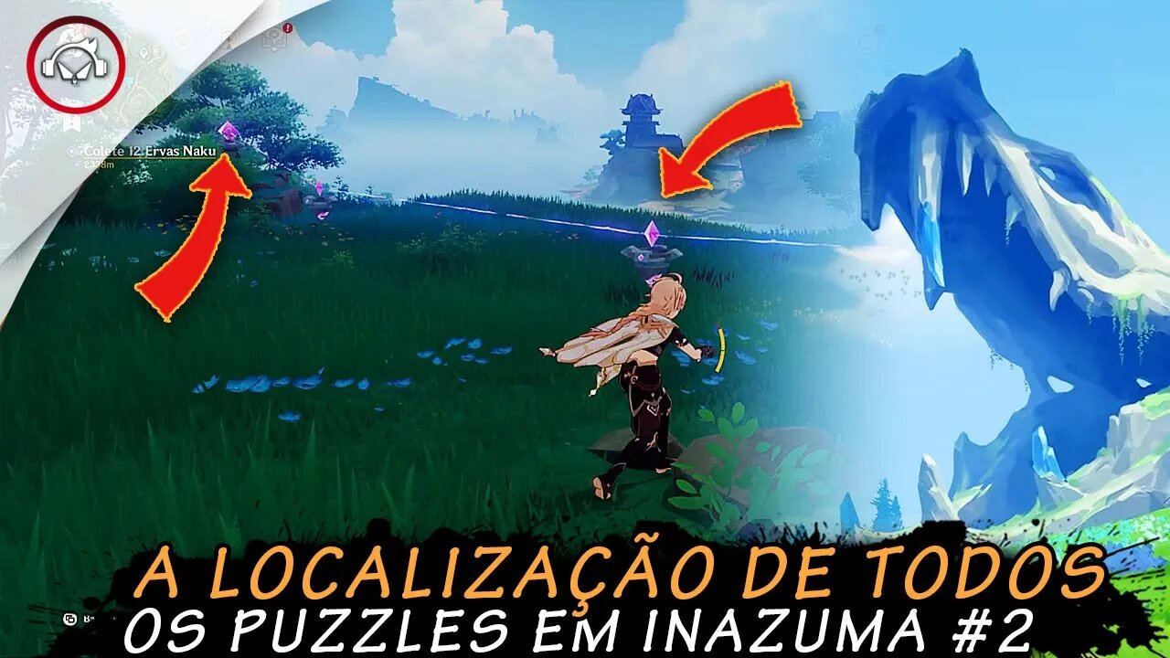 Genshin Impact, A Localização de todos os PUZZLES em INAZUMA #2 | Super Dica PT-BR